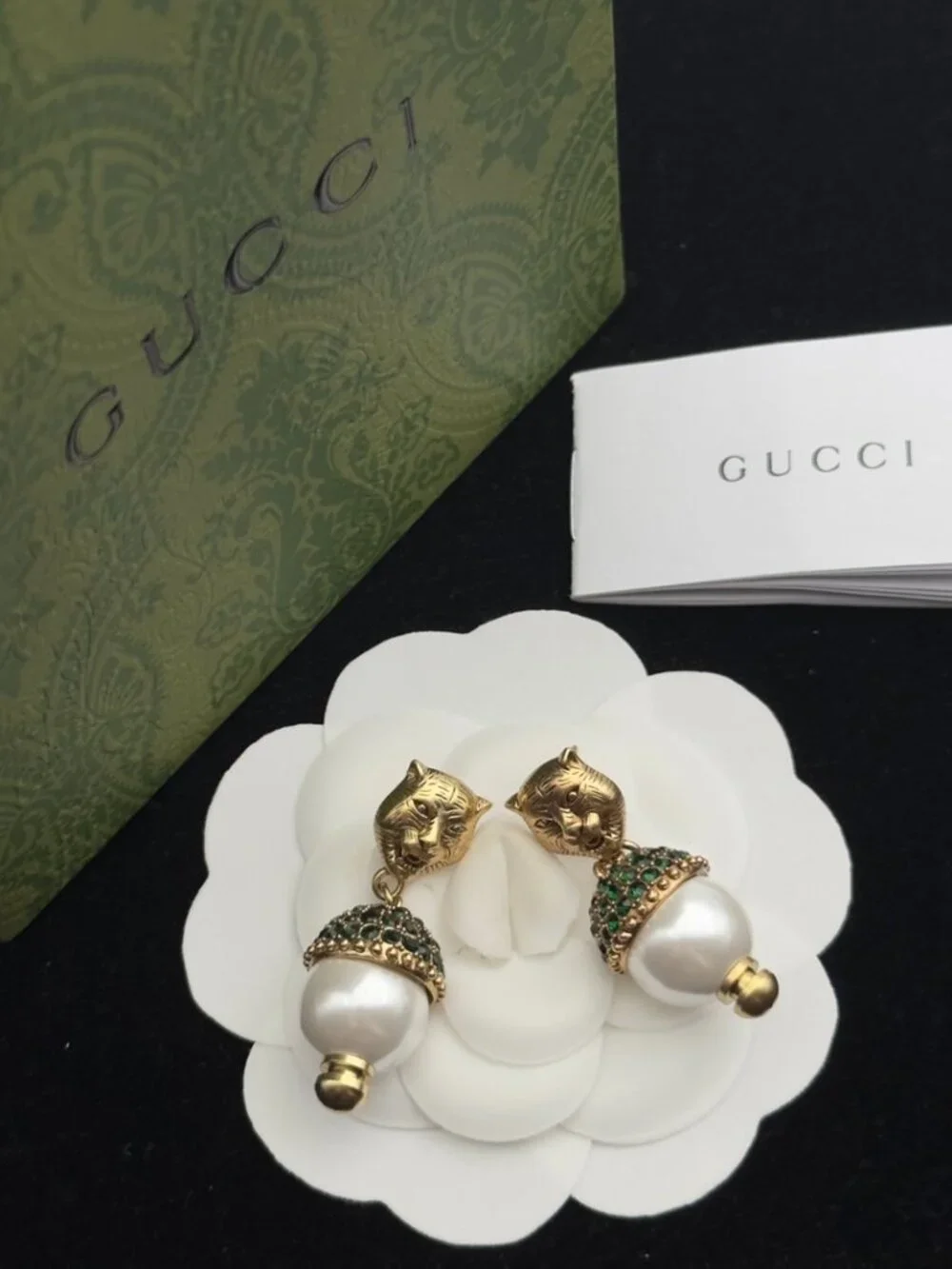 Gucci portrait earrings - Picture 3 of 4
